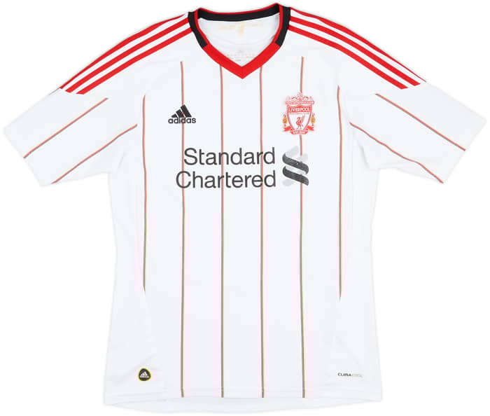2010-11 Liverpool Camiseta Visitante Gerrard #8 - 5/10 - (M)