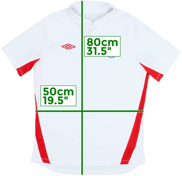 2009-10 England Umbro Polo Shirt - 7/10 - (L)