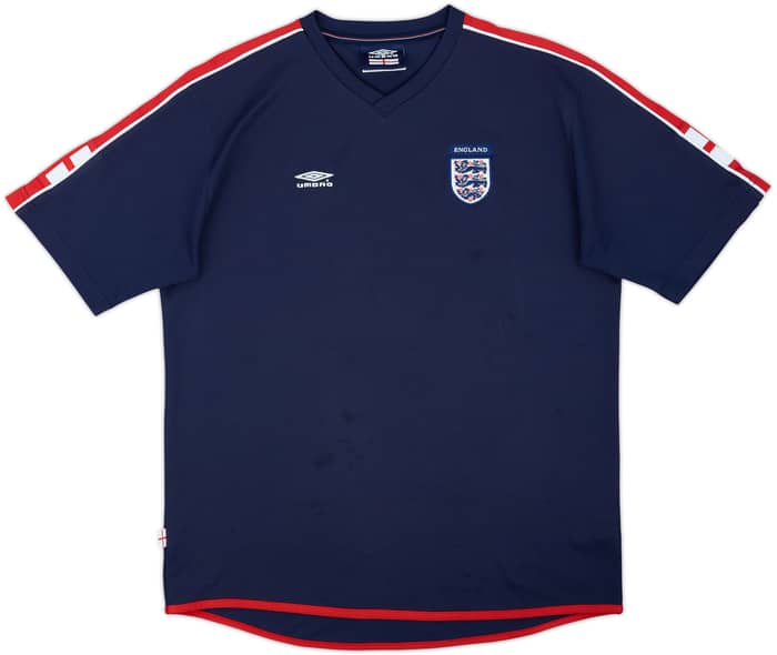 2002-04 England Umbro Training Shirt - 6/10 - (L)