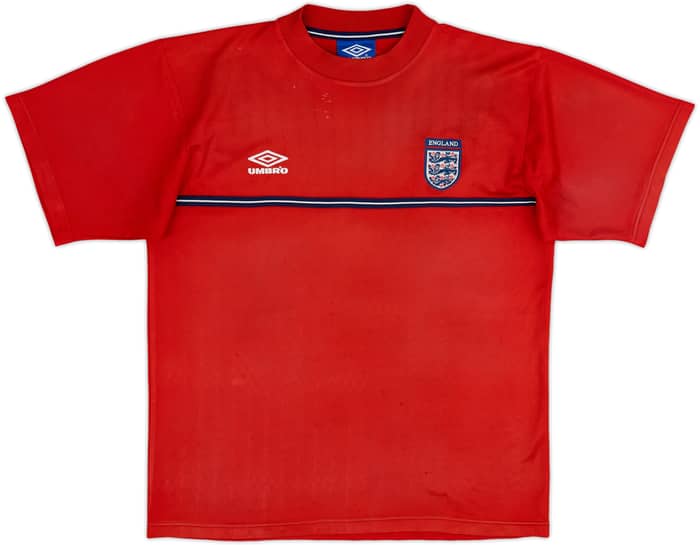 Camiseta de entrenamiento Umbro de Inglaterra 1999-01 - 5/10 - (L)