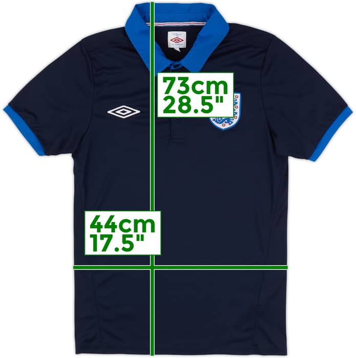 2010-11 Inglaterra Umbro Polo - 9/10 - (S)