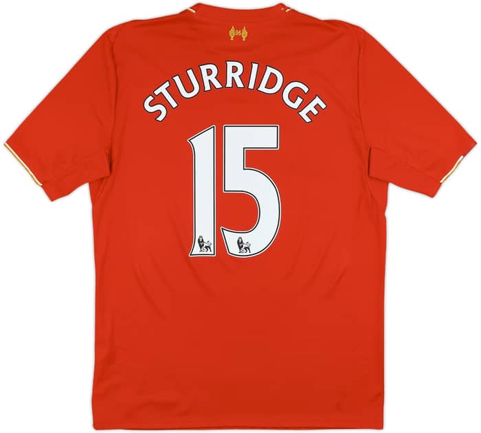 2015-16 Liverpool Home Shirt Sturridge #15 - 6/10 - (M)