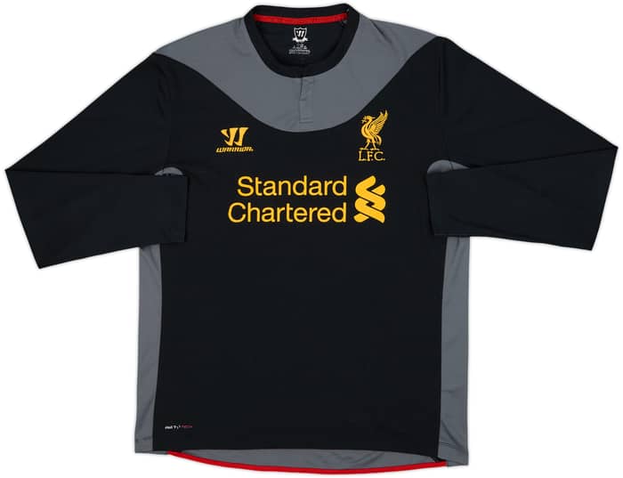 2012-13 Liverpool Away L/S Shirt Gerrard #8 - 7/10 - (L)