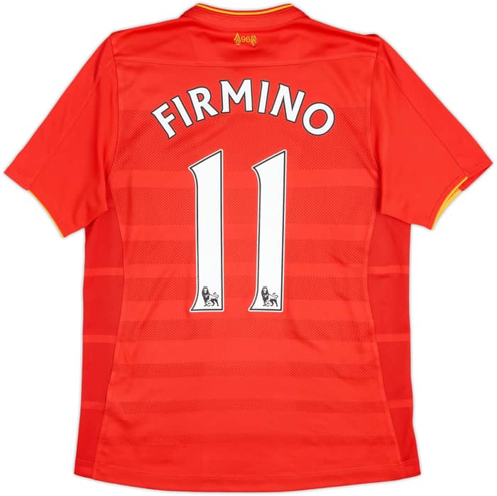 2016-17 Liverpool Home Shirt Firmino #11 - 6/10 - (15-16 Years)