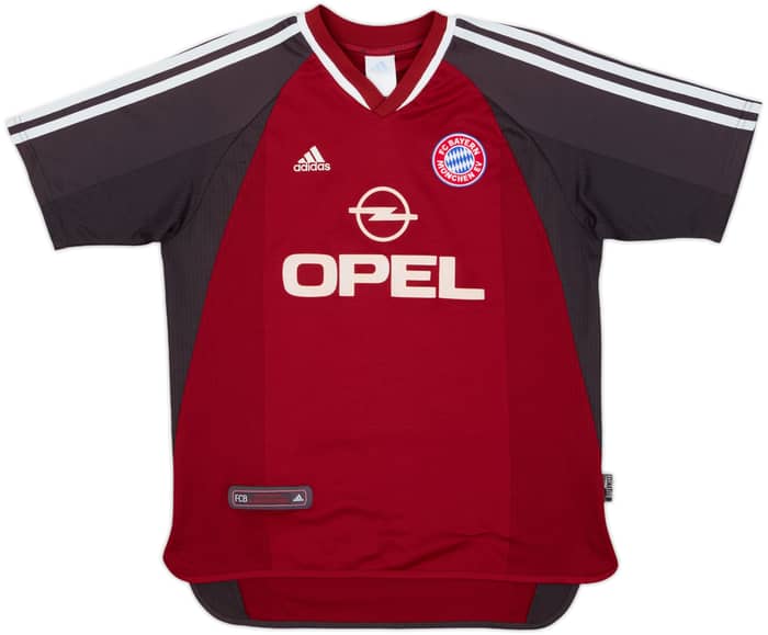 2001-02 Bayern Munich Home Shirt Elber #9 - 8/10 - (Y)