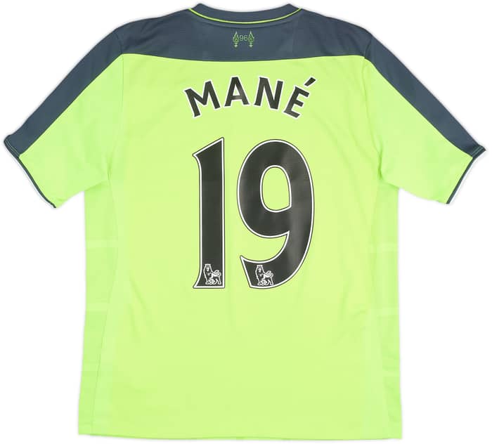 2016-17 Liverpool Third Shirt Mane #19 - 6/10 - (15-16 Years)