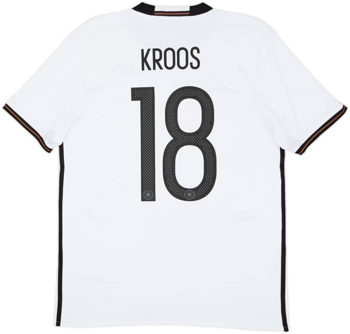 2015-16 Germany Home Shirt Kroos #18 - 6/10 - (M)