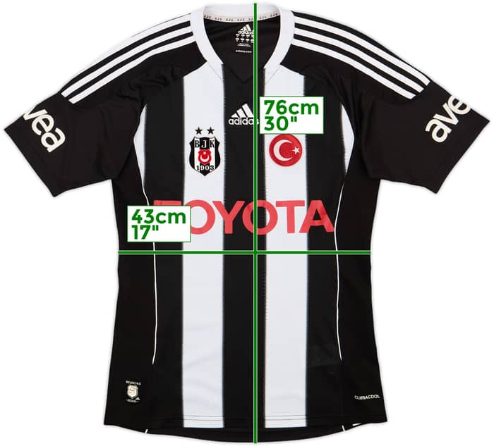 2011-12 Besiktas Away Shirt - 9/10 - (M)