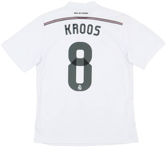 2014-15 Real Madrid Home Shirt Kroos #8 - 6/10 - (M)