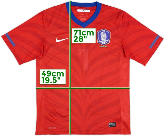 2010-12 South Korea Home Shirt - 4/10 - (M)