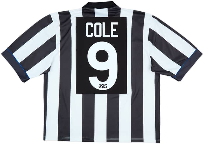 1993-95 Newcastle Home Shirt Cole #9 - 8/10 - (XL)
