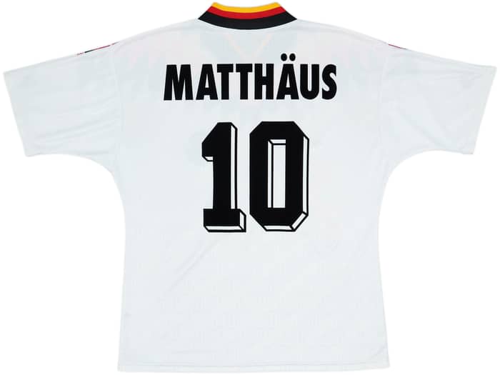 1994-96 Germany Home Shirt Matthaus #10 - 4/10 - (L)