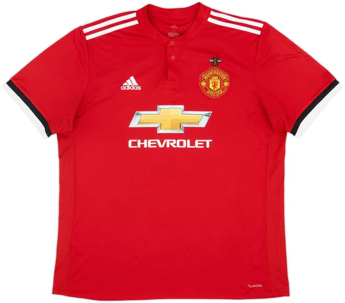 2017-18 Manchester United Home Shirt Ibrahimovic #10 - 8/10 - (XL)