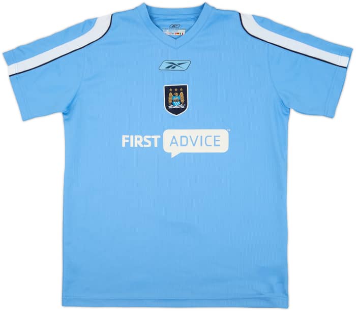 2003-04 Manchester City Reebok Training Shirt - 9/10 - (S)