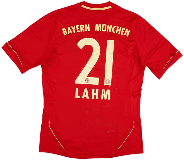 Camiseta de local del Bayern Munich 2011-13 Lahm #21 - 4/10 - (M)