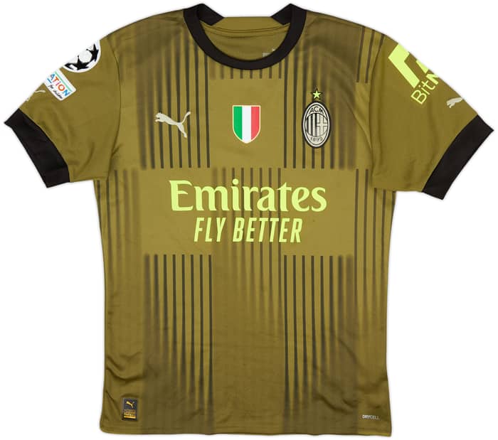 2022-23 AC Milan Third Shirt Kalulu #20 - 7/10 - (S)
