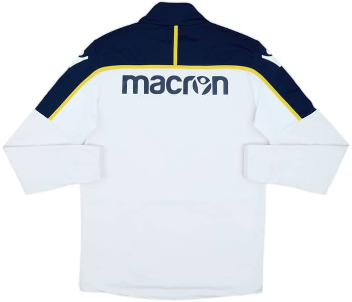 2018-19 Hellas Verona Macron 1/4 Zip Drill Top - 5/10 - (L)
