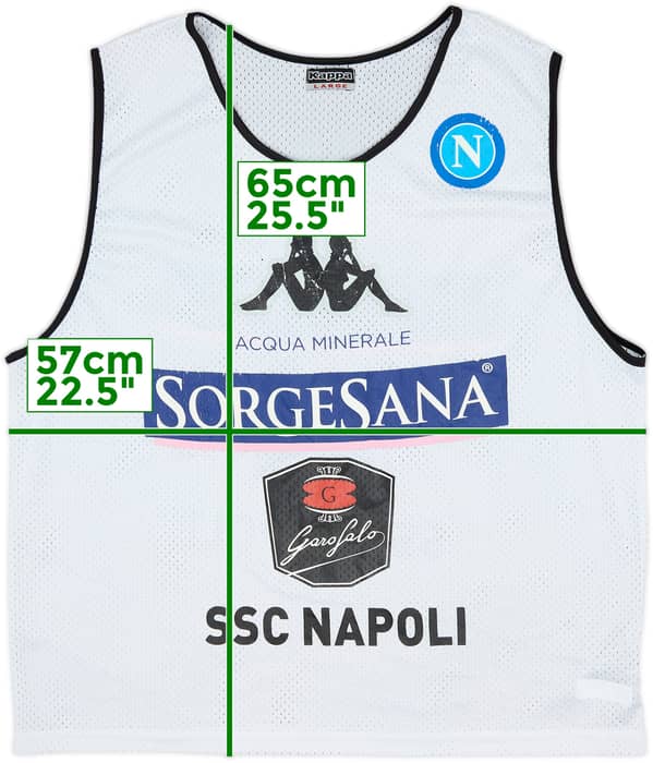 2015-16 Napoli Kappa Training Bib - 6/10 - (L)