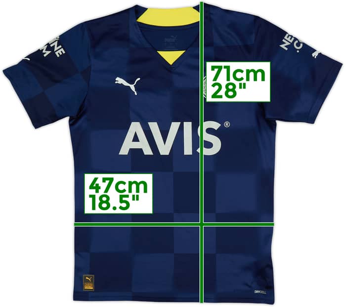 2022-23 Fenerbahce Third Shirt - 8/10 - (S)