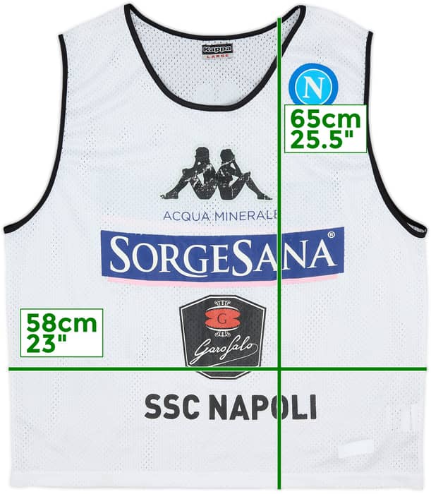 2015-16 Napoli Kappa Training Bib - 6/10 - (L)