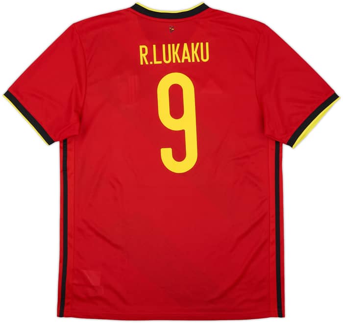 2020-21 Belgium Home Shirt R.Lukaku #9 - 8/10 - (L)