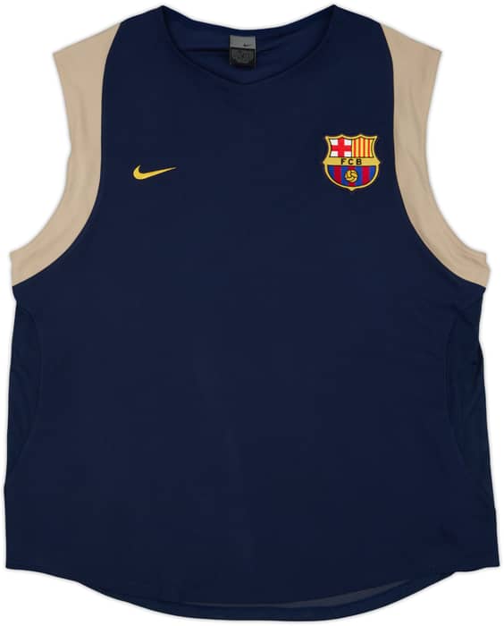 2003-04 Barcelona Nike Chaleco de entrenamiento - 8/10 - (L)