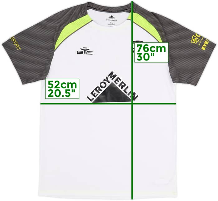 2025-26 Cagliari Eye Sports Training Shirt - 9/10 - (XL)