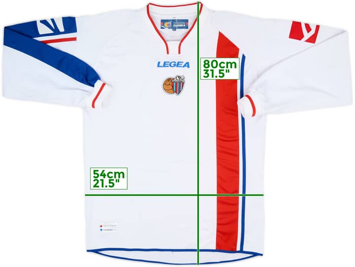 2006-08 Catania Away L/S Shirt - 8/10 - (XXL)