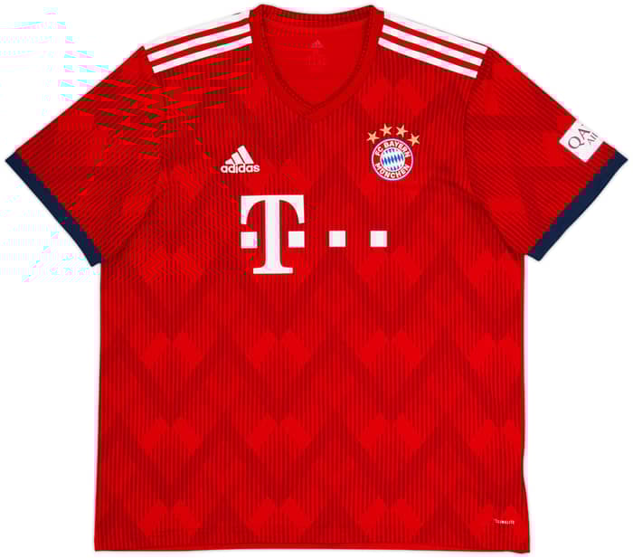 2018-19 Bayern Munich Home Shirt Lewandowski #9 - 8/10 - (XL)