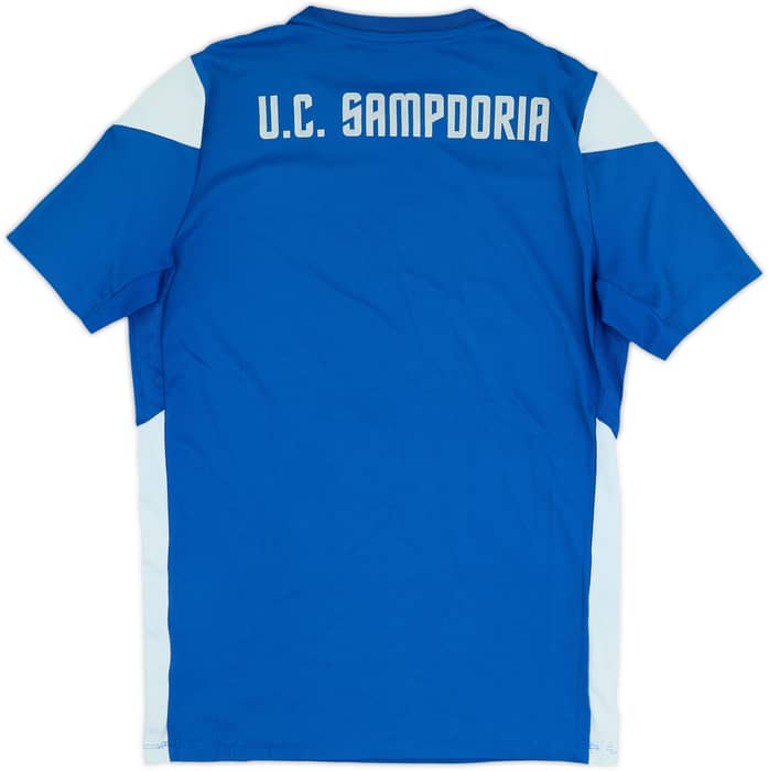 2021-22 Sampdoria Macron Player Issue Training Shirt #52 - 4/10 - (M)