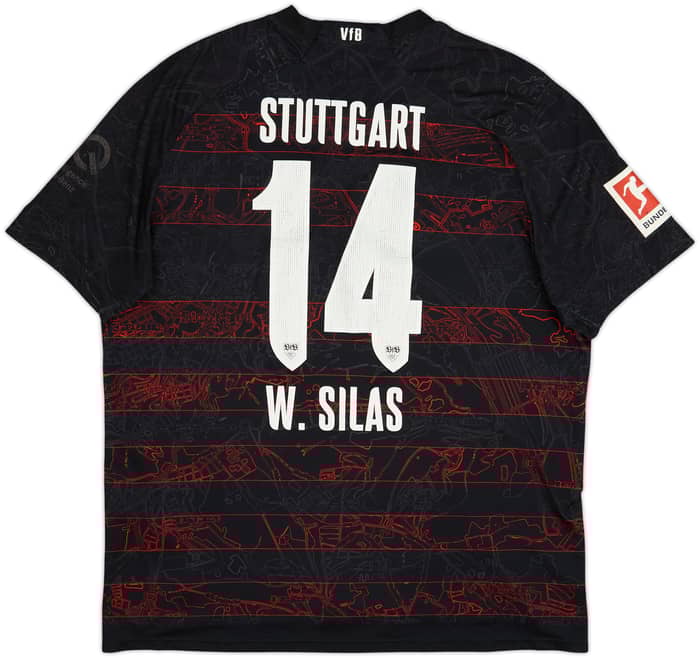 2020-21 Stuttgart Away Shirt W.Silas #14 - 4/10 - (XXL)