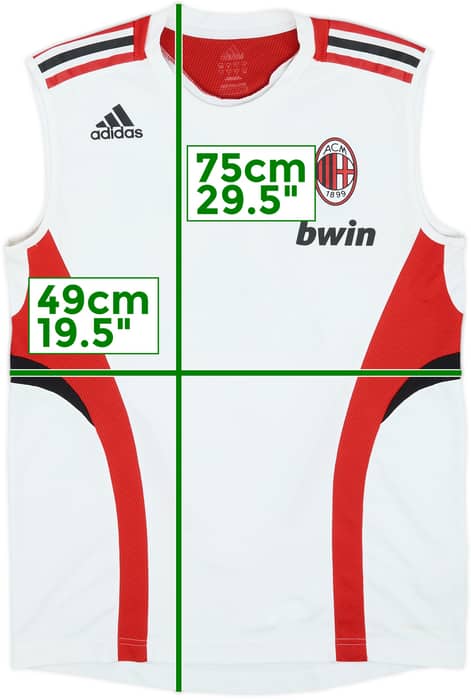 2008-09 AC Milan adidas Formotion Training Vest - 6/10 - (M)