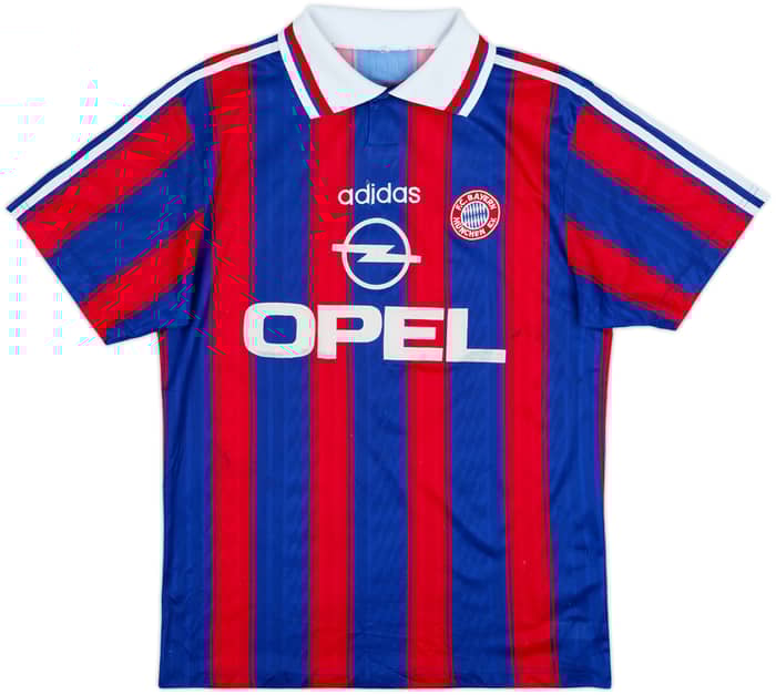 1995-97 Bayern Munich Home Shirt Scholl #7 - 5/10 - (XL.Boys)