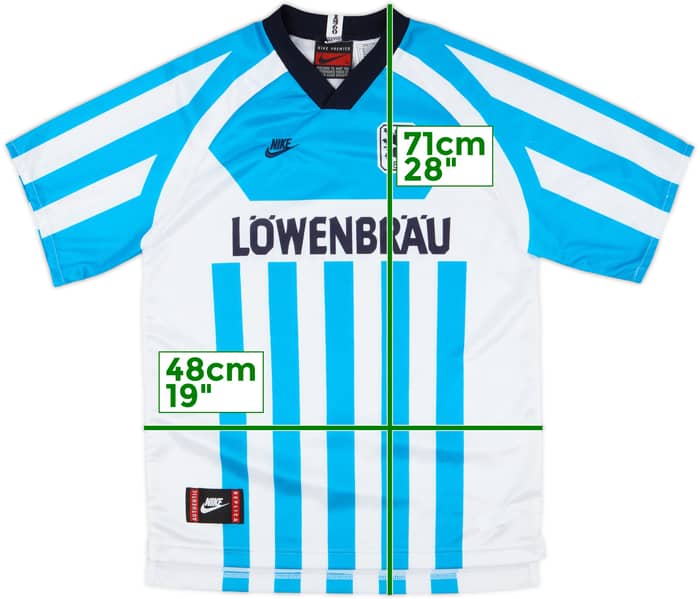 1995-96 1860 Munich Home Shirt - 6/10 - (XL.Boys)