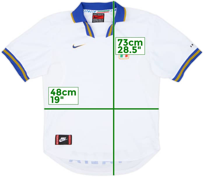 1996-97 Italy Away Shirt - 8/10 - (M)