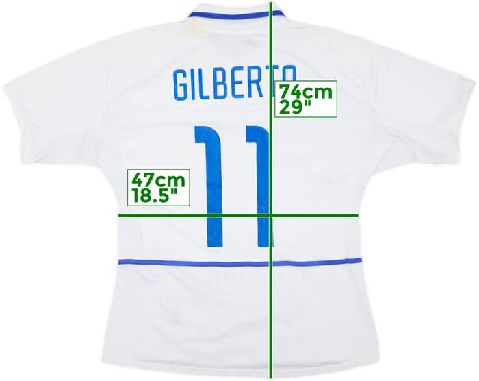 2002-04 Hertha Berlin Away Shirt Gilberto #11 - 4/10 - (S)