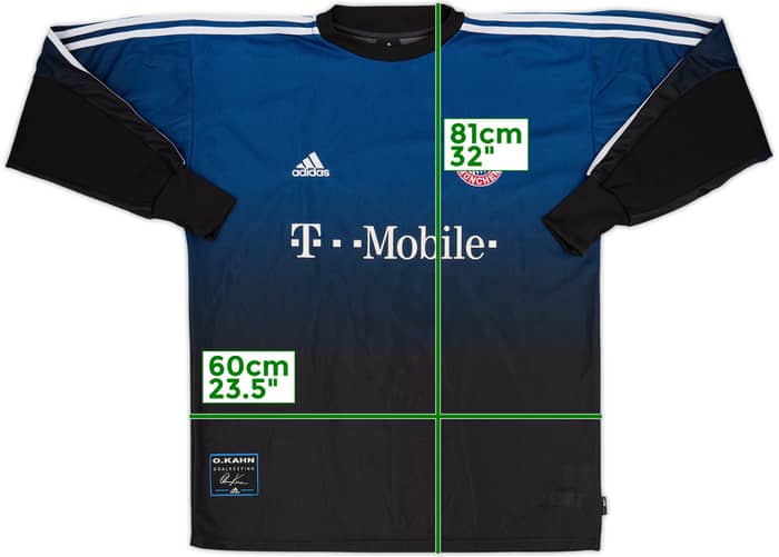 2002-03 Bayern Munich GK Shirt Kahn #1 - 4/10 - (L)