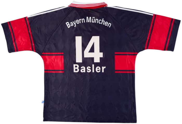1997-99 Bayern Munich Home Shirt Basler #14 - 8/10 - (XL)