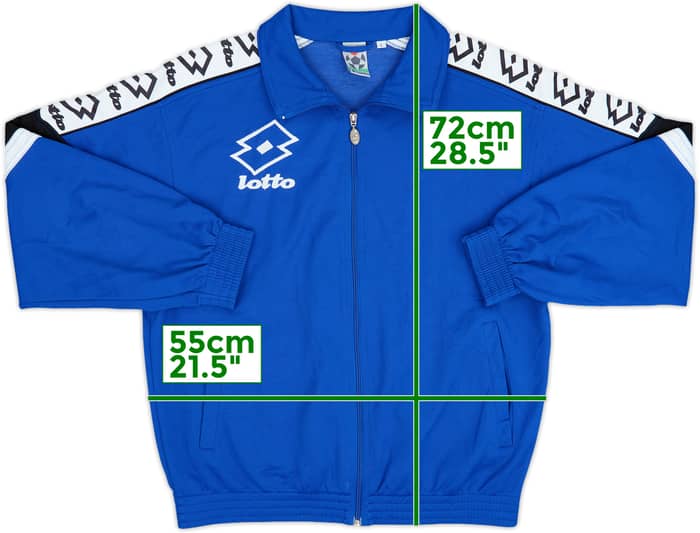 1997-98 Treviso Lotto Track Jacket - 8/10 - (L)