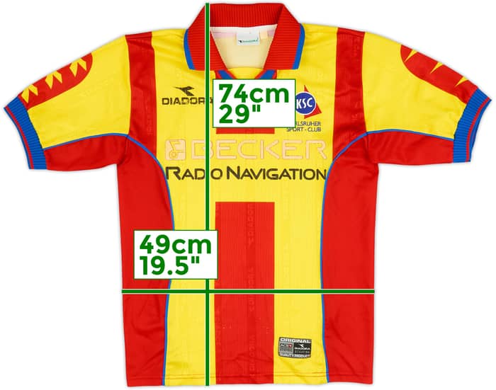 1999-00 Karlsruhe Third Shirt - 5/10 - (M)