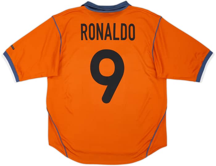 2000-01 Inter Milan Third Shirt Ronaldo #9 - 8/10 - (M)