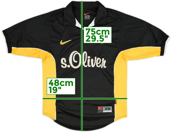 1998-00 Borussia Dortmund Away Shirt - 5/10 - (XS)