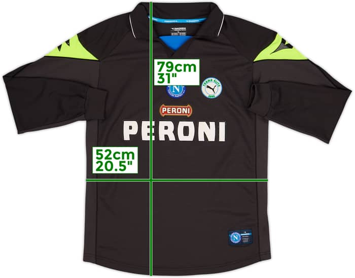 2002-03 Napoli Away L/S Shirt #6 - 6/10 - (L)