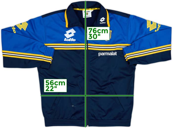 1998-99 Parma Lotto Track Jacket - 7/10 - (L)