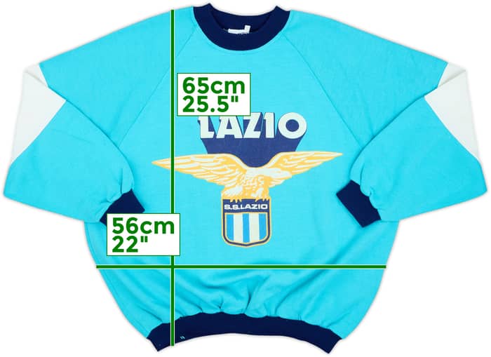 1990-91 Lazio Le Felpe dei Grandi Club Sweat Top - 6/10 - (L)