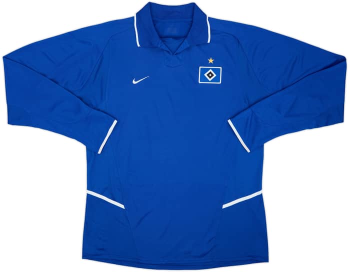 2003-04 Hamburg Player Issue Away L/S Shirt - 6/10 - (XXL)