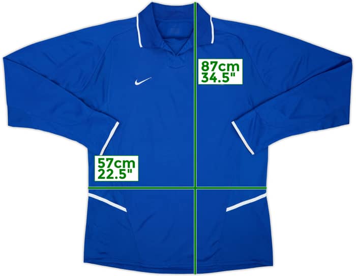 2003-04 Hamburg Player Issue Away L/S Shirt - 6/10 - (XXL)