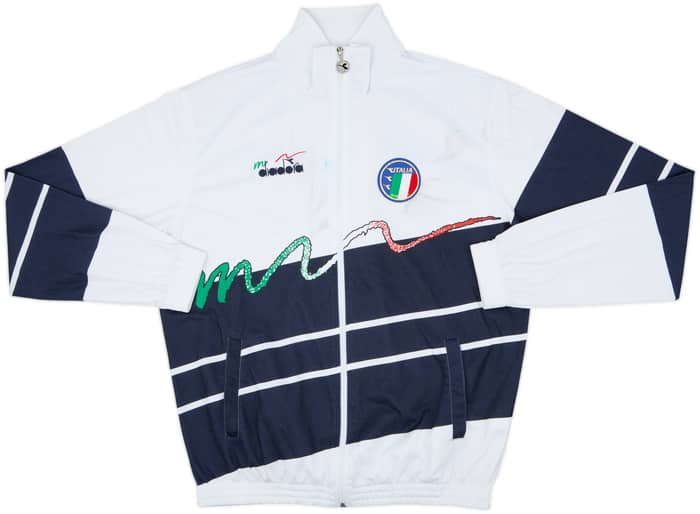 Chaqueta de chándal Diadora de Italia 1988-90 - 4/10 - (L)