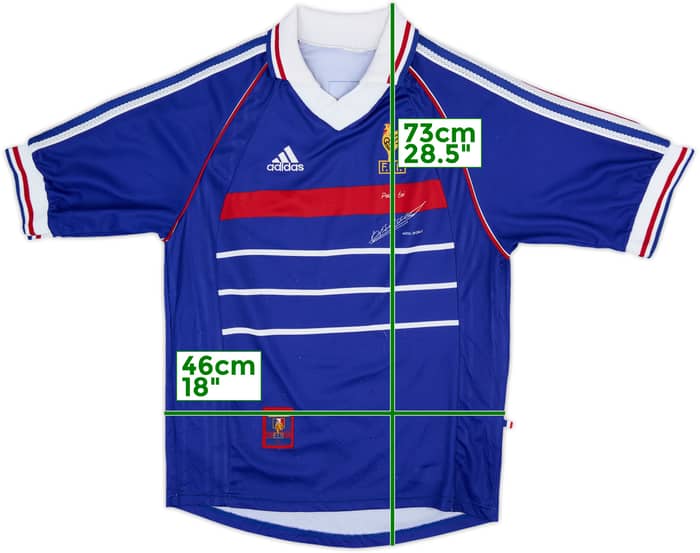 1998-00 France 'Pour Toi Marcel Desailly' Home Shirt - 7/10 - (S)