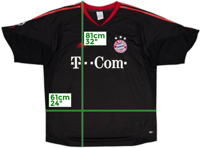 2004-05 Bayern Munich Third Shirt Scholl #7 - 4/10 - (XL)